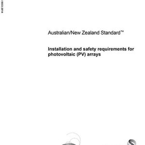 PDF | Montage- und Sicherheitsauflagen für Photovoltaik(PV)-Generator | Australischer/Neuseeländischer Standard™