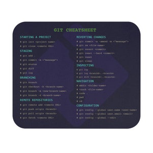 Hoja de referencia para el mouse con la hoja de referencia para el mouse de GIT - Referencia de codificación para desarrolladores
