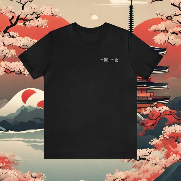 Samouraï japonais "Ichi-go Ichi-e" T-shirt graphique