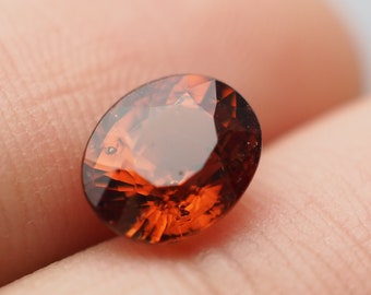 Spessartite garnet 1.96 carats Mandarin Orange from Tanzania