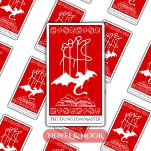 Sticker pour carte de tarot The Dungeon Master - Holographique