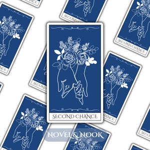 Sticker pour carte de tarot de la deuxième chance - Holographique