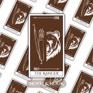 The Ranger Tarot Card Sticker - Holographic