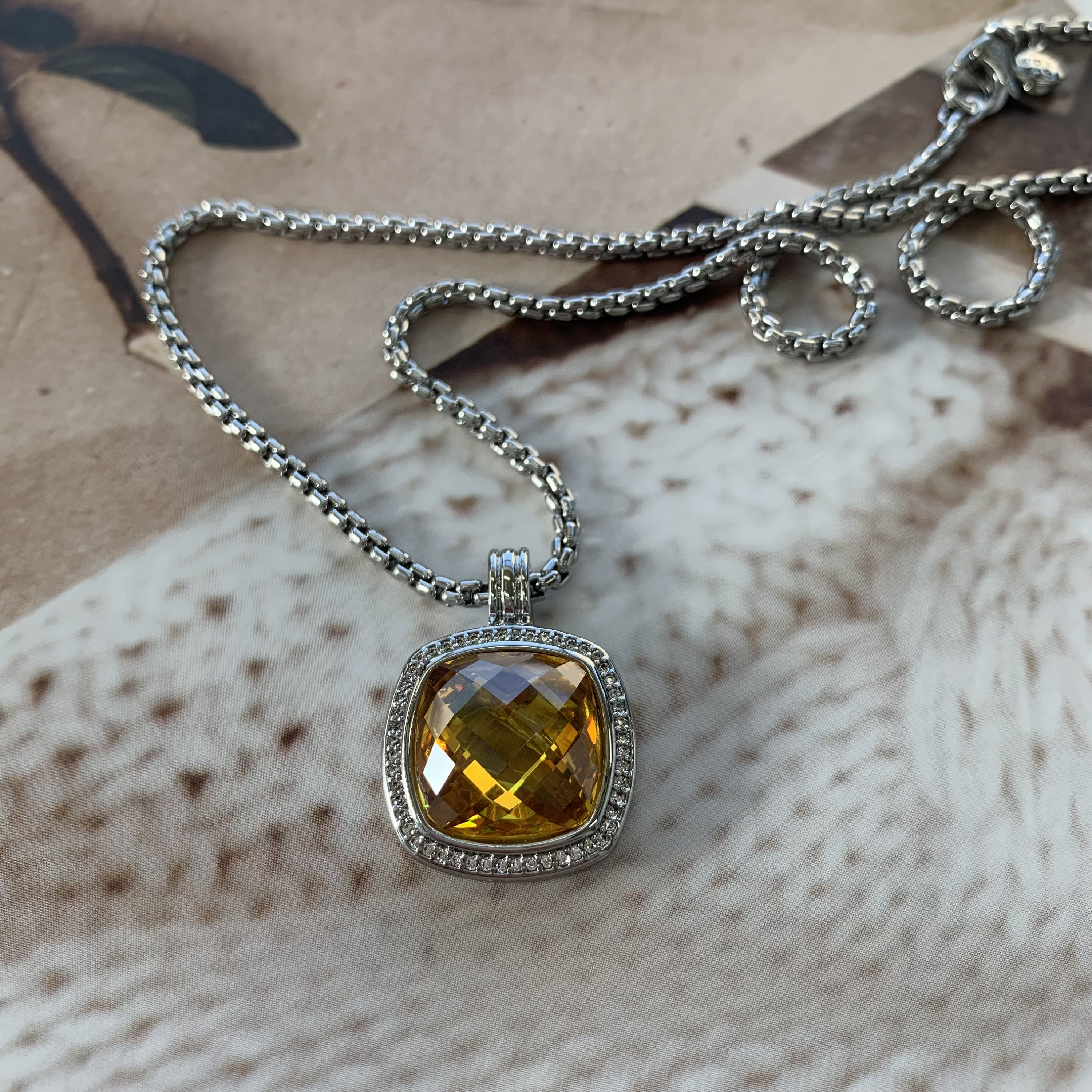 David yurman citrine necklace deals