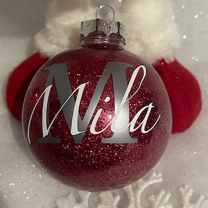 Personalized Christmas ball