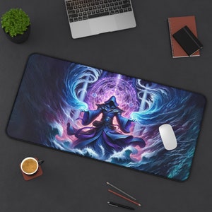 Water Arcane - Magier Großes Maus Pad TKG Magic The Gathering Table Top Game MTG Trading Card Game Playmat Gaming
