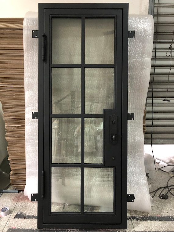 Steel Door With Glass Design: Elevate Your Home Style