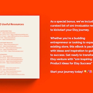 100 Inspiring Digital Product Ideas for Etsy Success // Passive Income ...