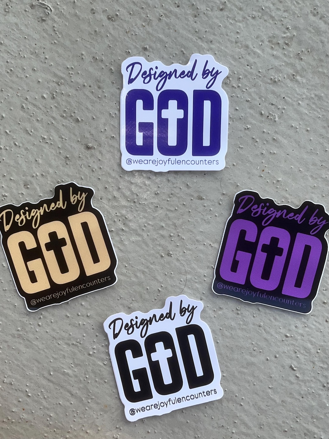 God Sticker Design Designed by GOD Vinyl Sticker | Christian Faith Waterproof Decal ...