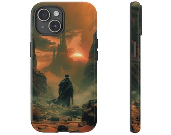 Funda para teléfono Dark Tower Gunslinger | iPhone, Samsung, Pixel
