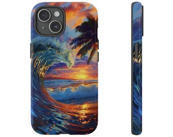 Funda para teléfono Wave in the Sun para iPhone, Samsung, Pixel