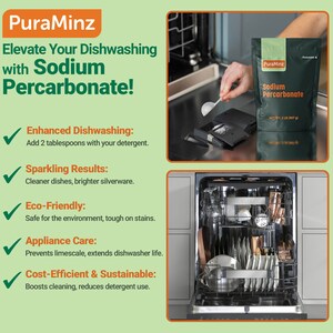 dishwashing booster
prevent lime scale build up
sodium percarbonate 
oxi clean
oxygen bleach