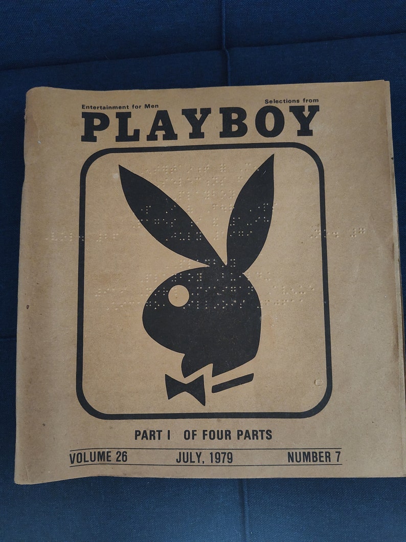 1979 Braille Playboy Etsy