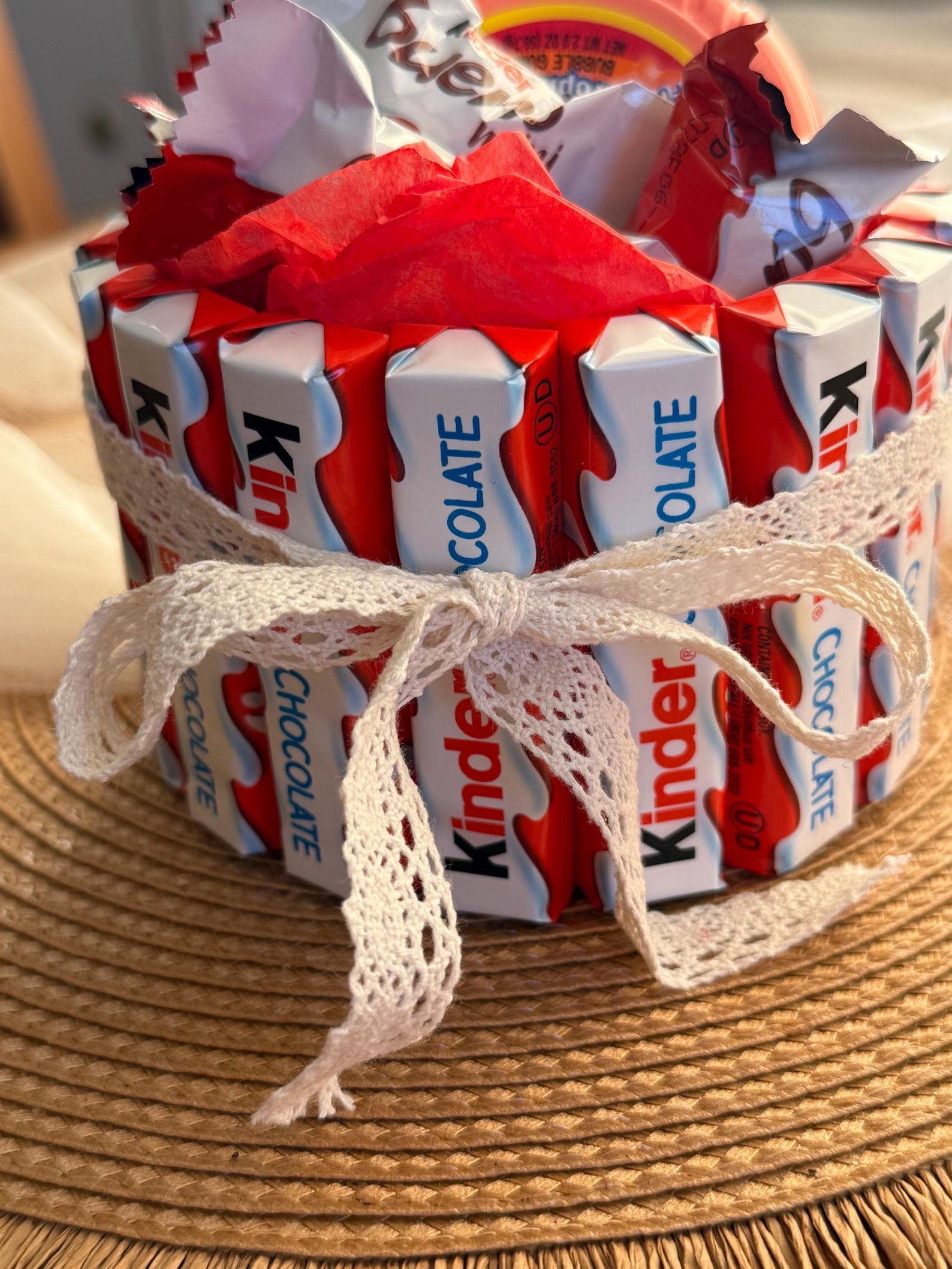 Kinder Chocolate Gift Box, Sweet Box, Kids Birthday Gift, Valentine's ...
