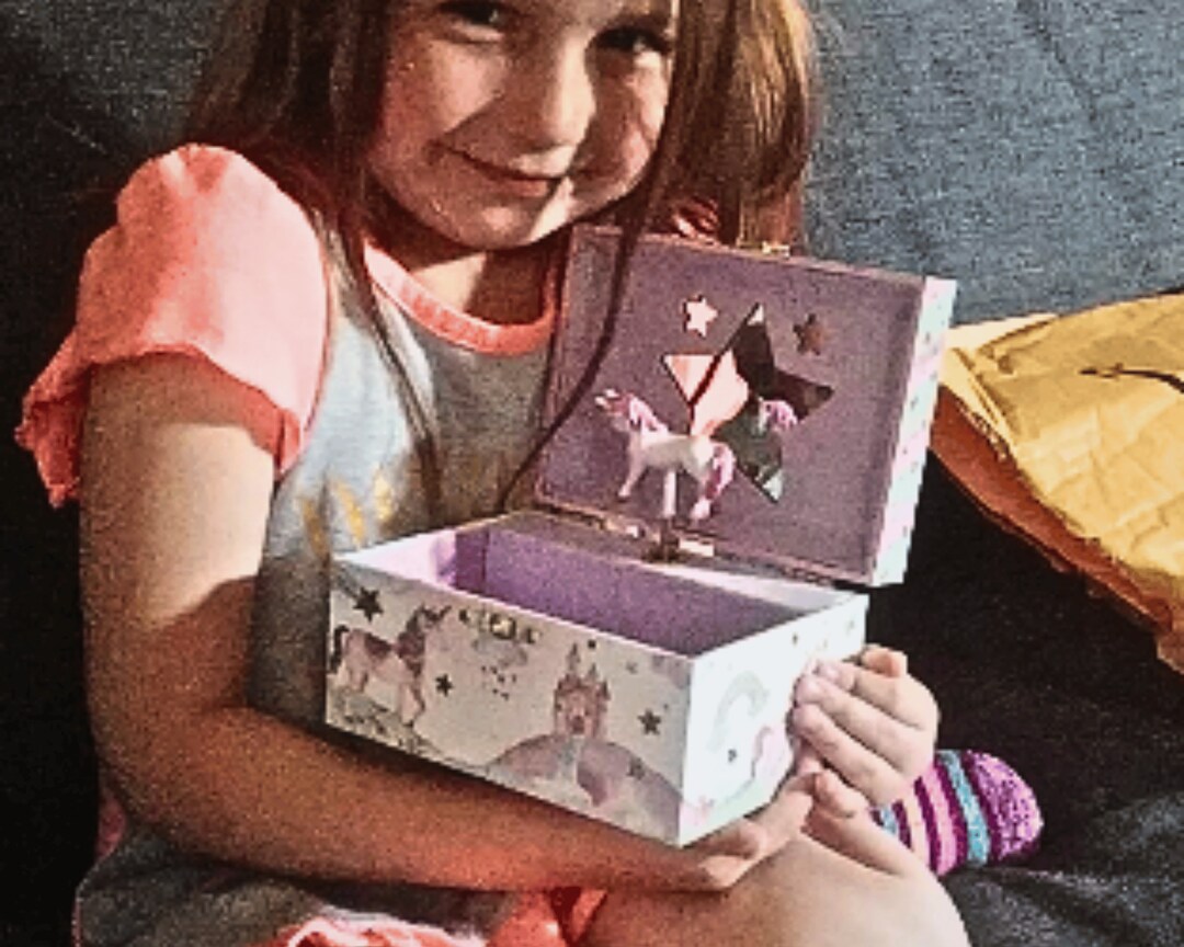 Musical Jewelry Box for Girls Unicorn Jewelry Box for Little Etsy