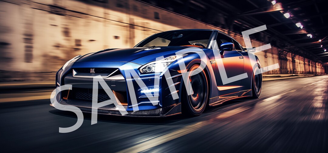 Nissan GTR R35 JDM Digital Image Ideal for 11oz and 15oz Car Mug ...