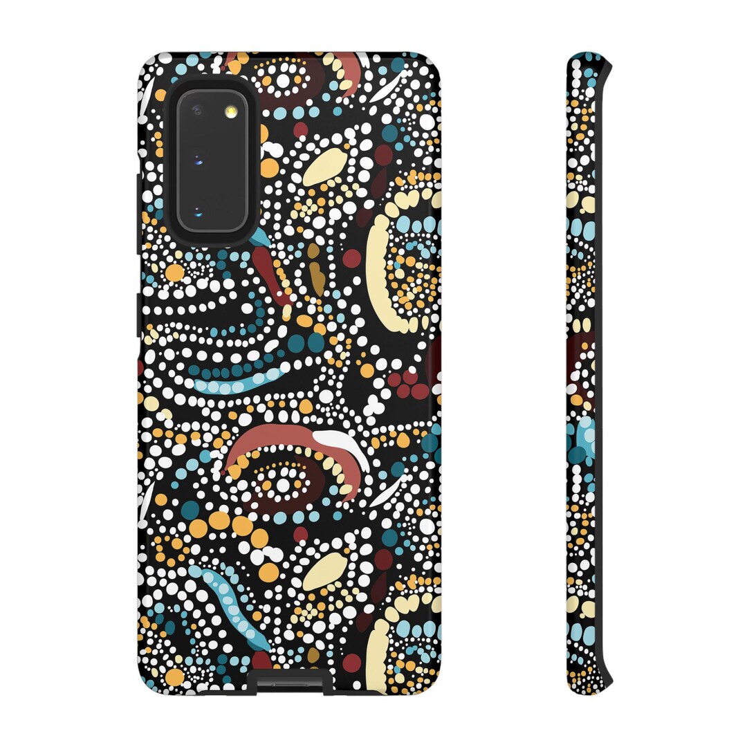 Premium Aboriginal Art Android Cases, Durable, Impact-resistant, Dual ...