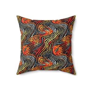 Ethereal - Dreamscape Collection, Aboriginal Art Inspired Cushions, Limited Edition, Available in 4 Sizes