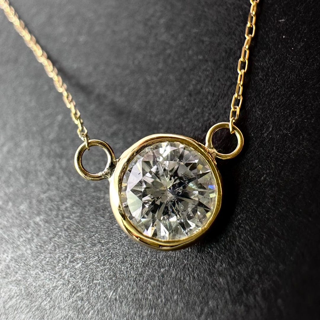 K18 天然ダイヤ ネックレス natural dai necklace TOBExx | K18 クロス 1.5カラット 天然ダイヤモンド ネックレス