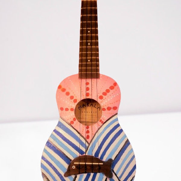 Hand-Painted Soprano Ukulele