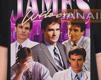 Limited Vintage Character James Wilson Tshirt, Gift for Women and Men shirt K25