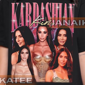 Limited Vintage Kim Kardashian Tshirt, Gift for Women and Men shirt K25