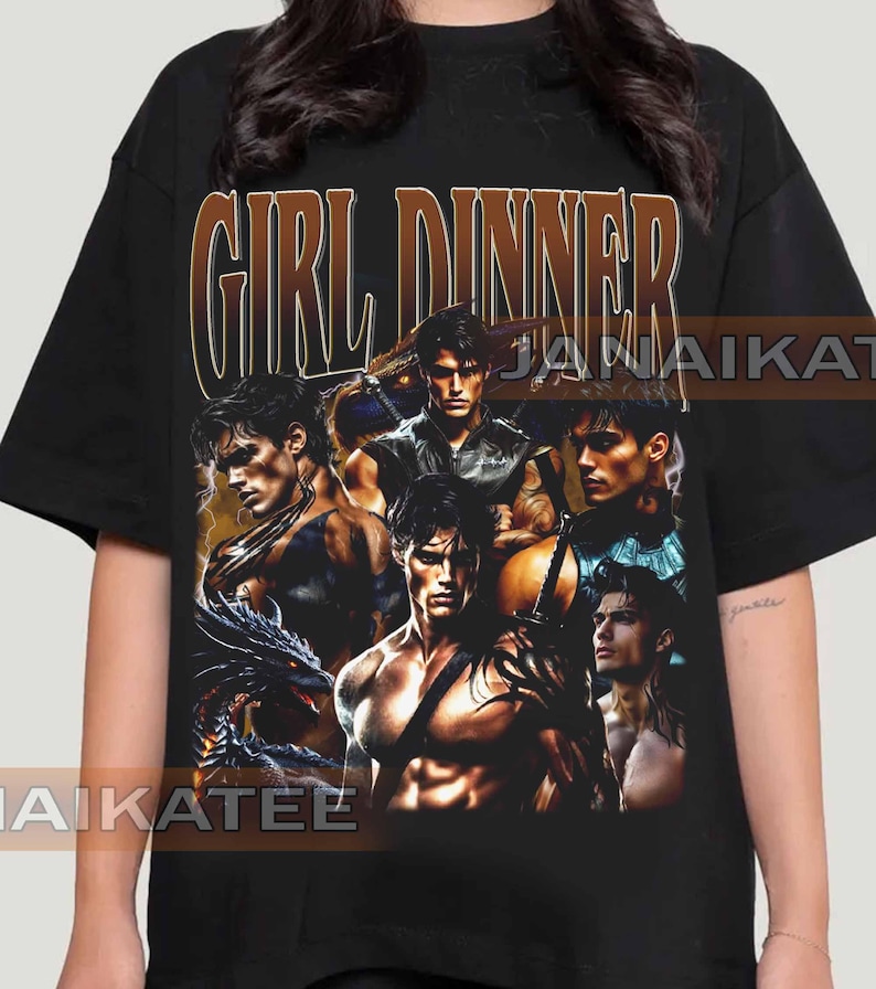 Retro Dragon Rider Shirt, Xaden Riorson Girl Dinner shirt