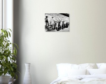 El juego de ajedrez - Paisaje de espuma