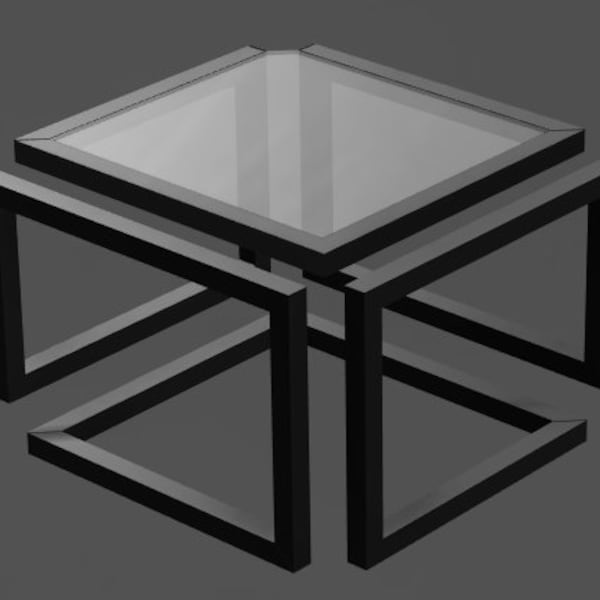 Table basse Infinity Cube