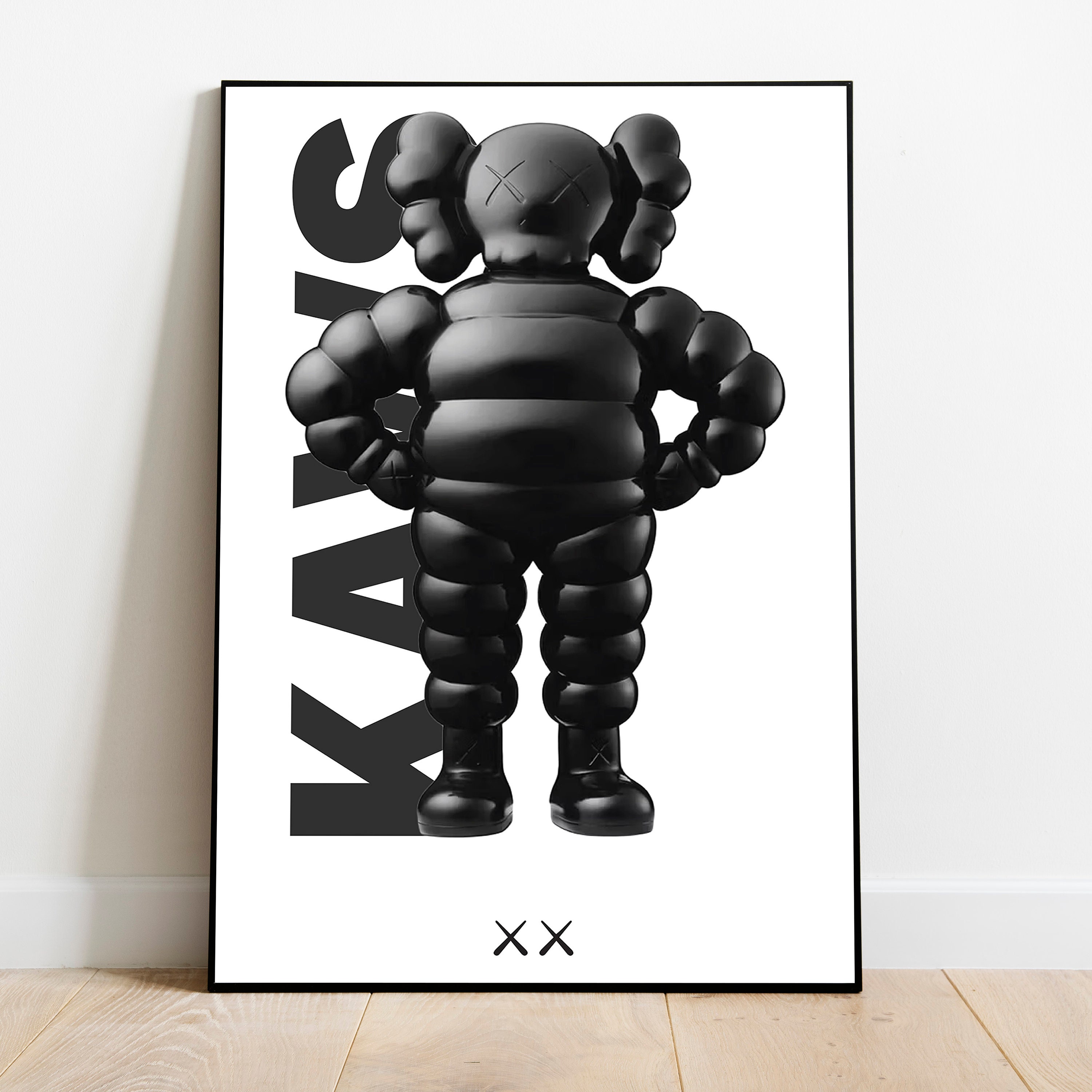 Kaws Poster Set of 3, Kaws Figure Poster, Kaws Wall Art, Hypebeast