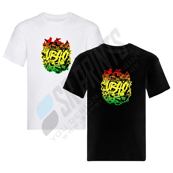 UB40 Reggae Birmingham Adults Men's Women's Unisex Music T-Shirt Tees Tops