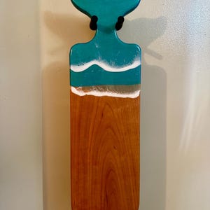 Whale Tail Charcuterie Board | Serving Tray I Whale Cutting Board | Ocean Resin Cutting board | Made on Maui