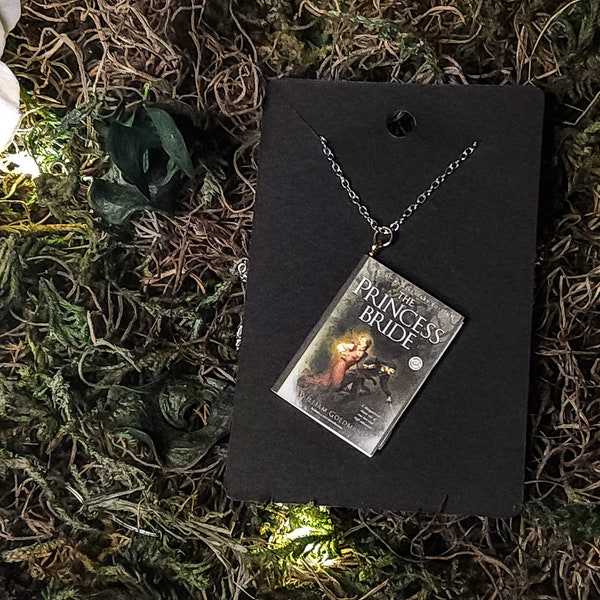 Princess Bride  Mini Book Necklace