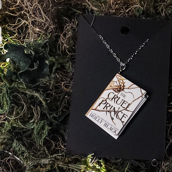 Cruel Prince Mini Book Necklace