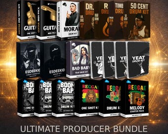 20pc Ultimate Producer Bundle – Reggae, Trap, Boom Bap, Guitar Kits (Morad, Yeat Style)
