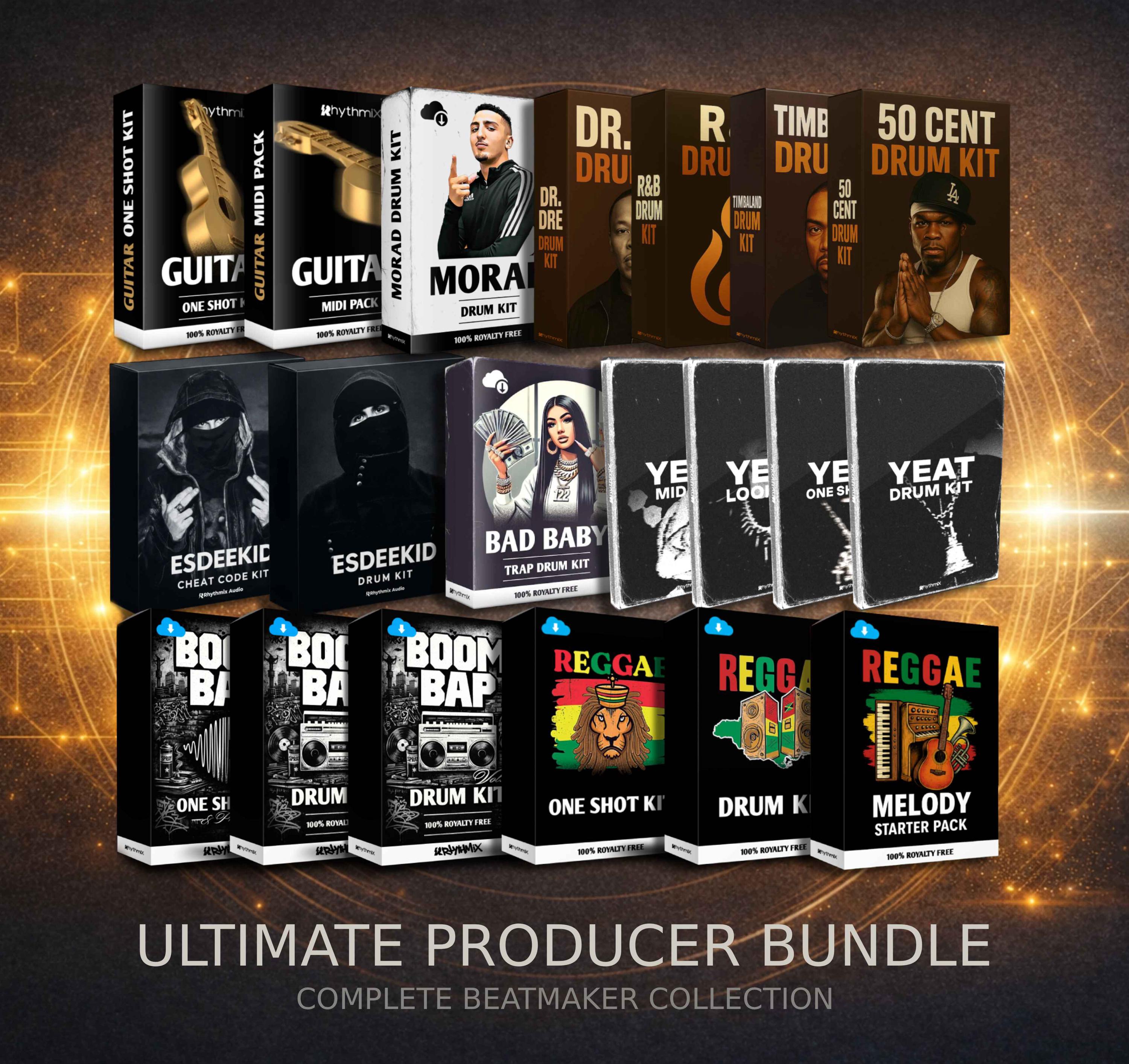 20pc Ultimate Producer Bundle – Reggae, Trap, Boom Bap, Guitar Kits ...