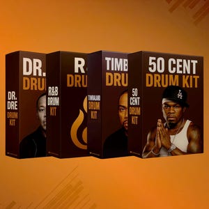 50 Cent Drum Kit, Dr. Dre Drum Kit, Timbaland Drum Kit, RnB Drum Kit – Classic Hip Hop Producer Sound Pack