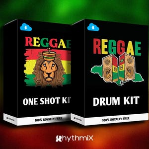 Reggae Drum Kit & One Shot Kit: 1140+ WAV Samples (Digitaler Download)