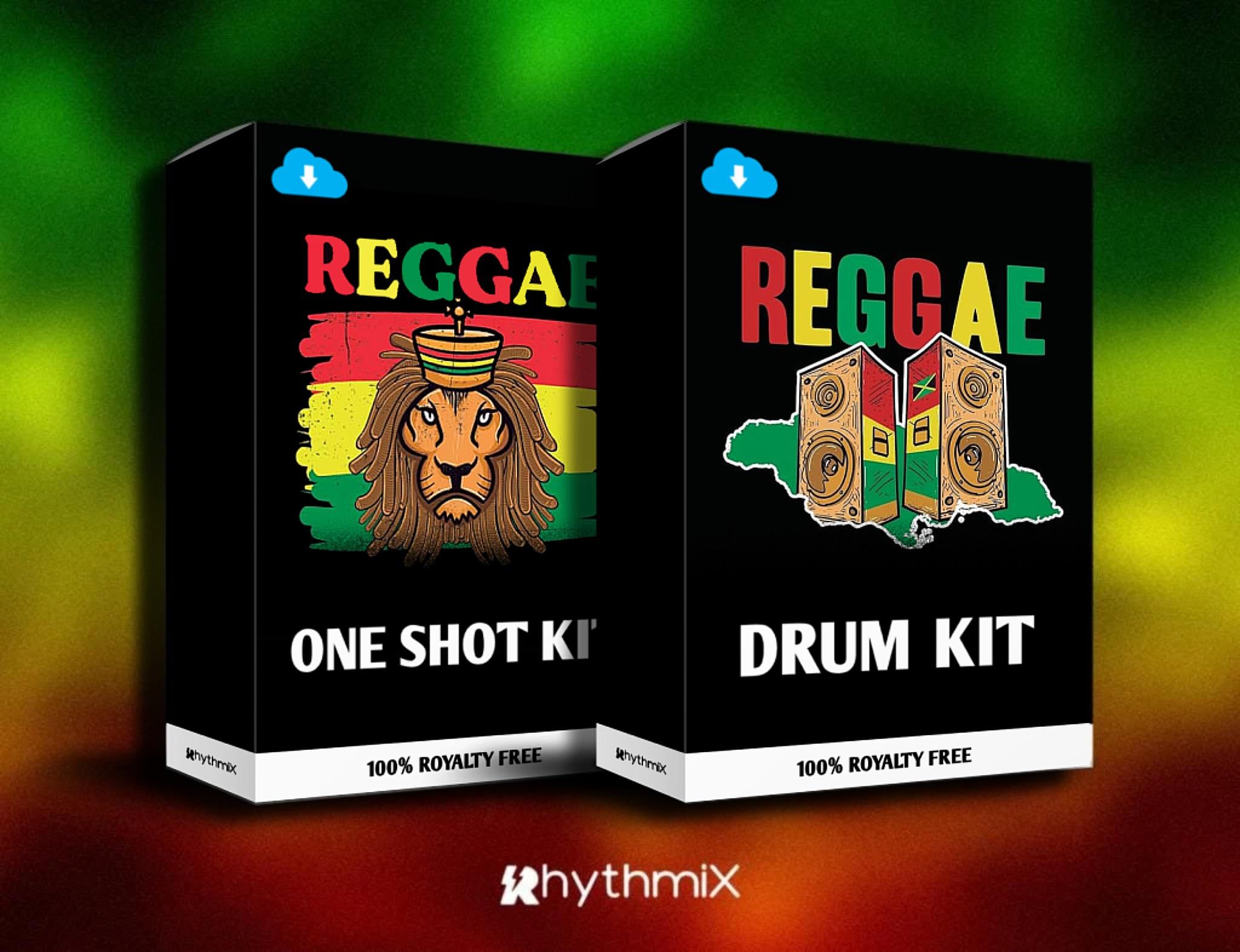 Reggae Drum Kit & One Shot Kit: 1140+ WAV Samples (digital