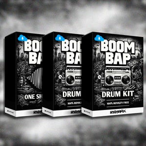 Boom Bap-trumsetpaket: Royaltyfria hiphop-samples