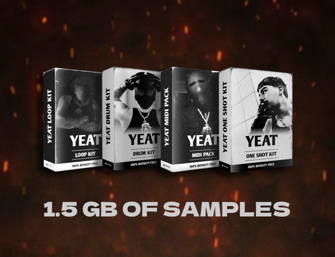 Yeat Bundle 2093 Yeat One Shot Kit Yeat Drum Kit Yeat MIDI Pack Yeat
