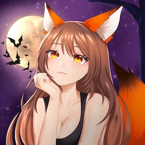 Custom Anime Profile Picture: PFP Commission for Twitch, YouTube