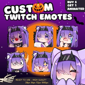 Emotes Twitch | EMOTES TWITCH ANIMATED | Custom Emotes | Emotes for Kick | Emotes Base | Emotes Pack | Emotes for Discord | Halloowen Emotes