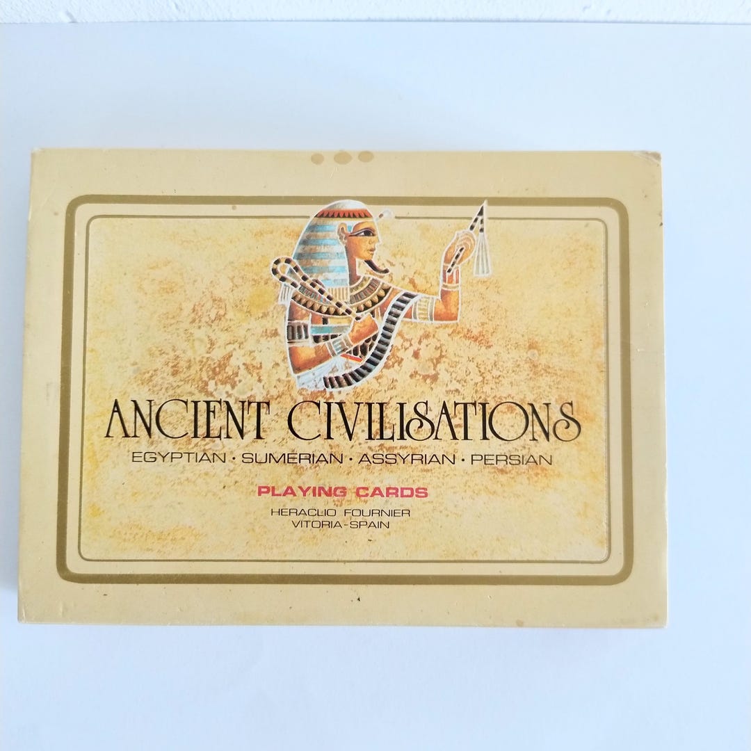 Playing Cards Ancient Civilizations - Etsy