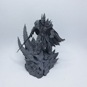 Lich King, Arthas Menethil - World of Warcraft - High Detail Model