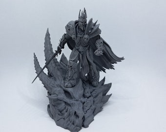 Lich King, Arthas Menethil - World of Warcraft - High Detail Model