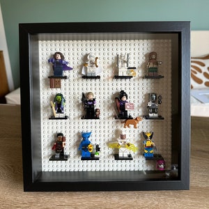 Figurine collector lego en bois, chambre enfants