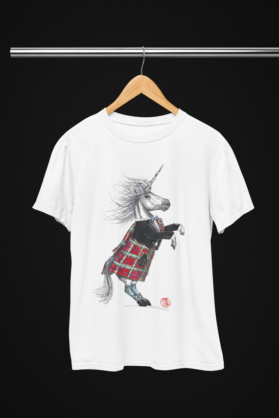 Unicorns Are Scottish Tartan Day Shirt Unicorns Are Scottish Tartan Day Shirt