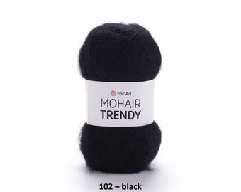 Yarn Mohair Trendy Yarnart yarn mohair yarn wool yarn fleecy yarn nappy yarn hairy yarn fuzzy yarn fluffy yarn shaggy yarn piled yarn