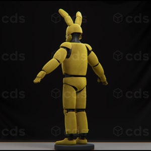 FNAF Spring Bonnie Full Body Wearable With Helmet Printable STL Files ...